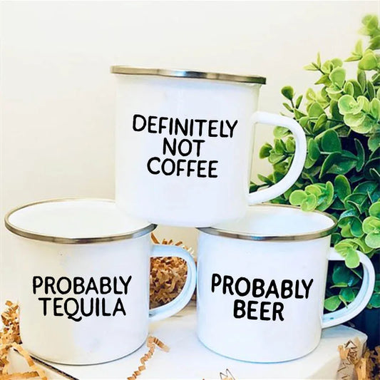 NOT COFFEE, PROBABLY TEQUILA, PROBABLY BEER
